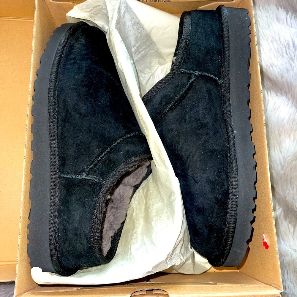 UGG black classic slippers